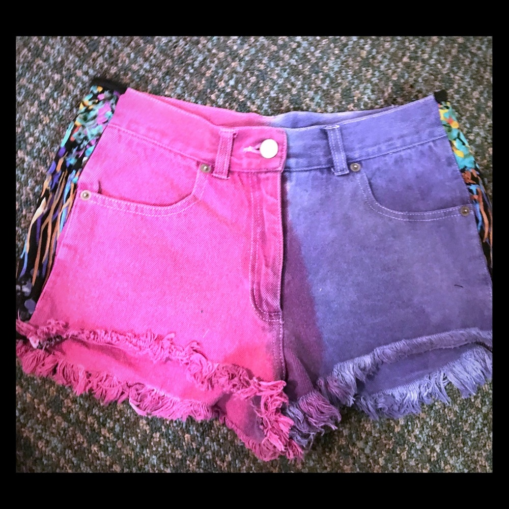 Two Toned Shorts